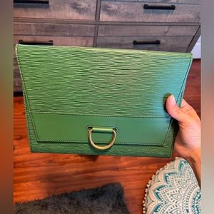 Louis Vuitton epi Lena 28 clutch